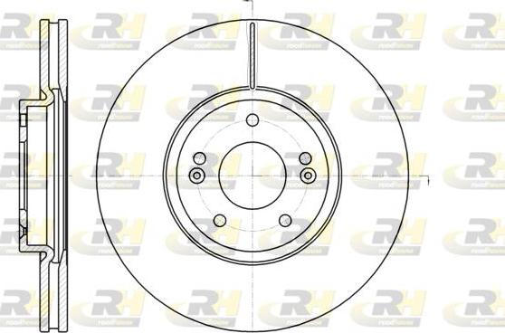 Roadhouse 61102.10 - Спирачен диск vvparts.bg