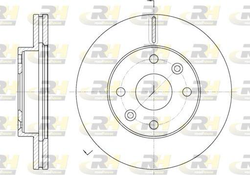 Roadhouse 61116.10 - Спирачен диск vvparts.bg