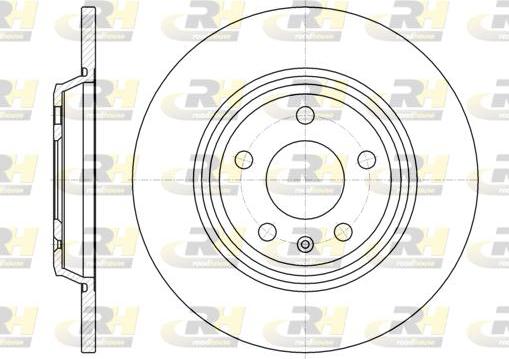 Roadhouse 61112.00 - Спирачен диск vvparts.bg