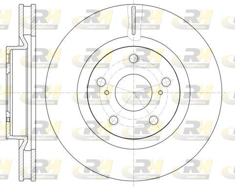 Roadhouse 61189.10 - Спирачен диск vvparts.bg