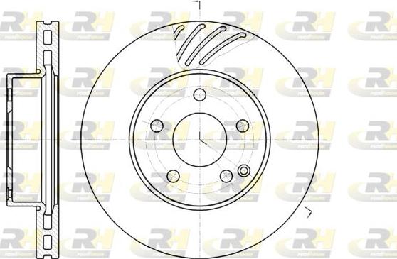 Roadhouse 61184.10 - Спирачен диск vvparts.bg