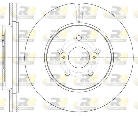 Roadhouse 61136.10 - Спирачен диск vvparts.bg