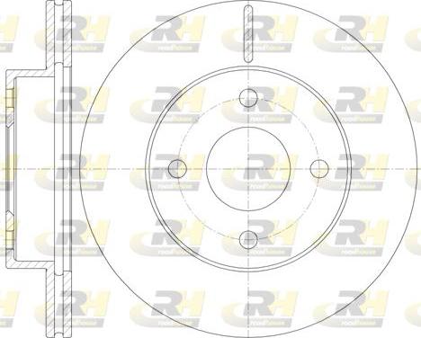 Roadhouse 61131.10 - Спирачен диск vvparts.bg