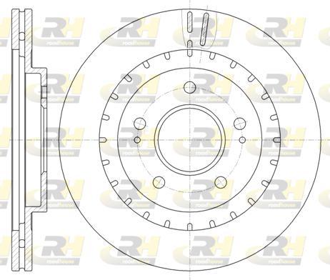 Roadhouse 61137.10 - Спирачен диск vvparts.bg