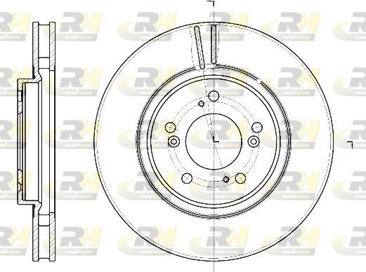 Roadhouse 61129.10 - Спирачен диск vvparts.bg