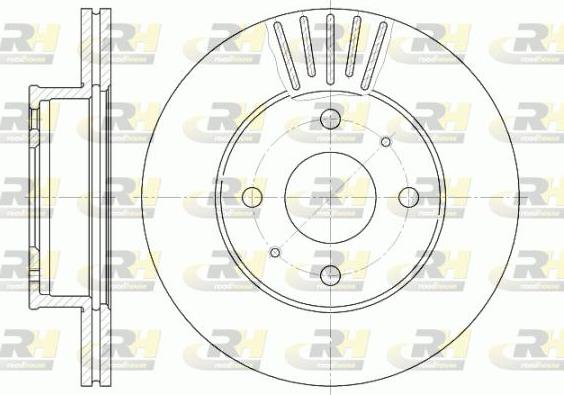 Roadhouse 61178.10 - Спирачен диск vvparts.bg