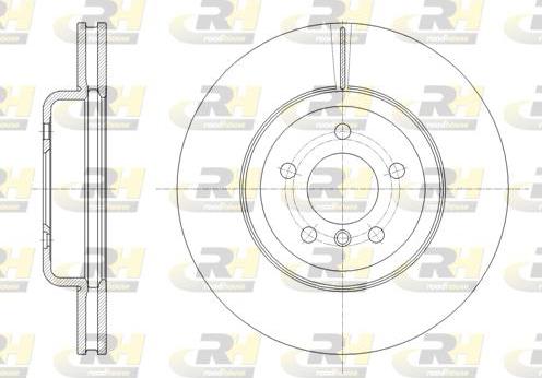 Roadhouse 61842.10 - Спирачен диск vvparts.bg