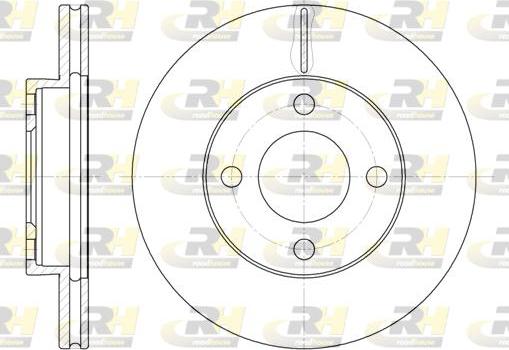 Roadhouse 6185.10 - Спирачен диск vvparts.bg