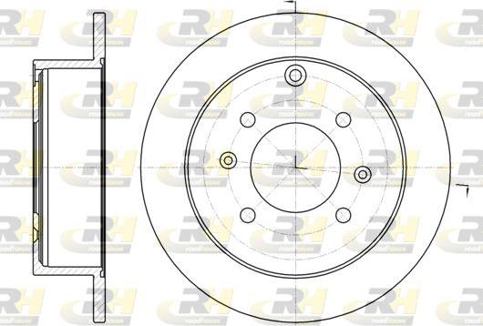 Roadhouse 61883.00 - Спирачен диск vvparts.bg