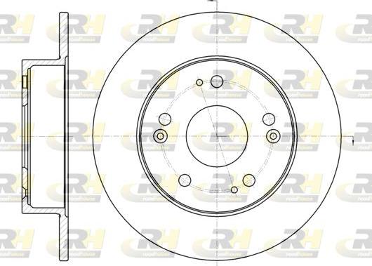 Roadhouse 61831.00 - Спирачен диск vvparts.bg