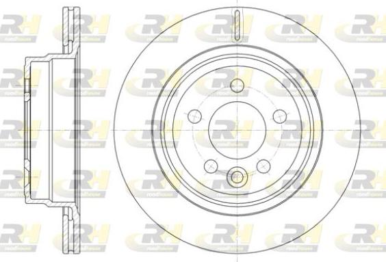 Roadhouse 61828.10 - Спирачен диск vvparts.bg