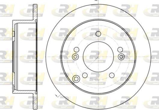 Roadhouse 61399.00 - Спирачен диск vvparts.bg