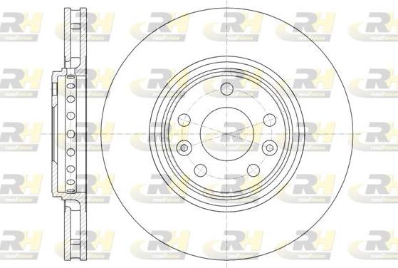 Roadhouse 61345.10 - Спирачен диск vvparts.bg