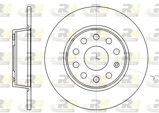 Roadhouse 61340.00 - Спирачен диск vvparts.bg