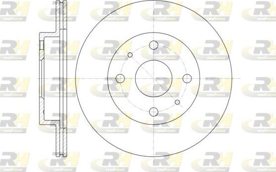 Roadhouse 61355.10 - Спирачен диск vvparts.bg