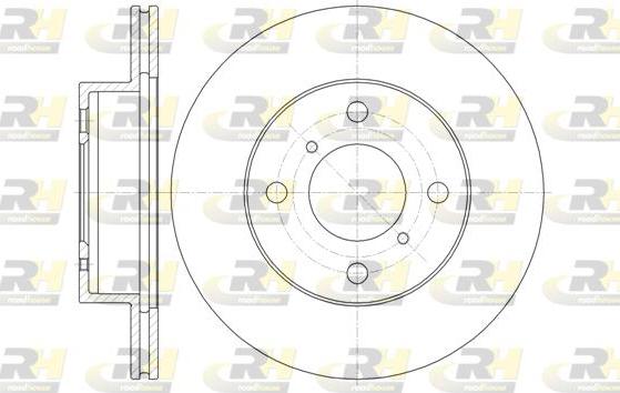 Roadhouse 61353.10 - Спирачен диск vvparts.bg