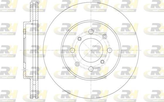 Roadhouse 61357.10 - Спирачен диск vvparts.bg