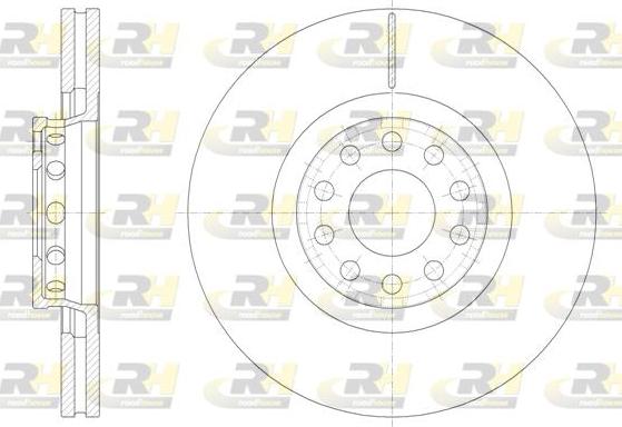 Roadhouse 61362.10 - Спирачен диск vvparts.bg