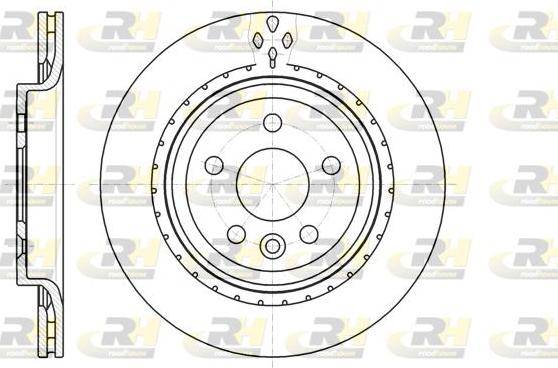 Roadhouse 61305.10 - Спирачен диск vvparts.bg