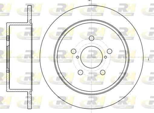 Roadhouse 61300.00 - Спирачен диск vvparts.bg