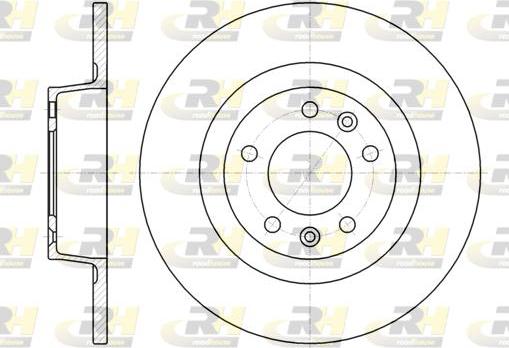 Roadhouse 61312.00 - Спирачен диск vvparts.bg