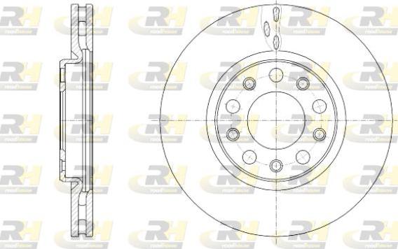 Roadhouse 61389.10 - Спирачен диск vvparts.bg