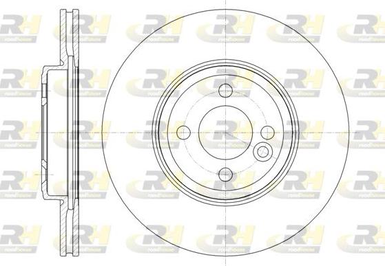 Roadhouse 61334.10 - Спирачен диск vvparts.bg