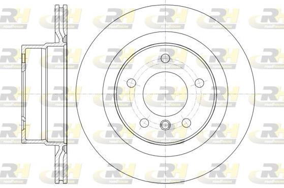 Roadhouse 61338.10 - Спирачен диск vvparts.bg