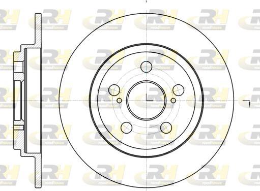 Roadhouse 61328.00 - Спирачен диск vvparts.bg