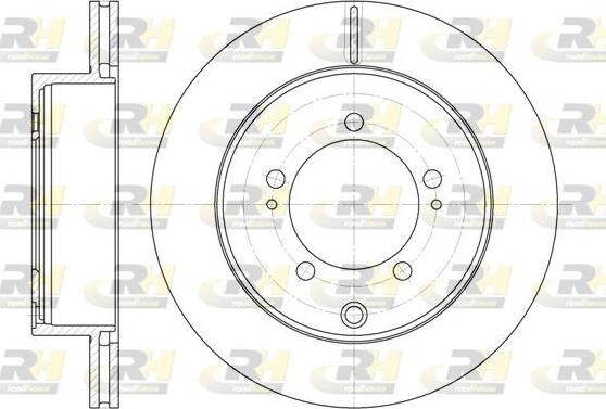 Roadhouse 61378.10 - Спирачен диск vvparts.bg