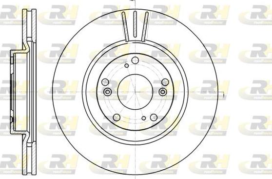 Roadhouse 61297.10 - Спирачен диск vvparts.bg