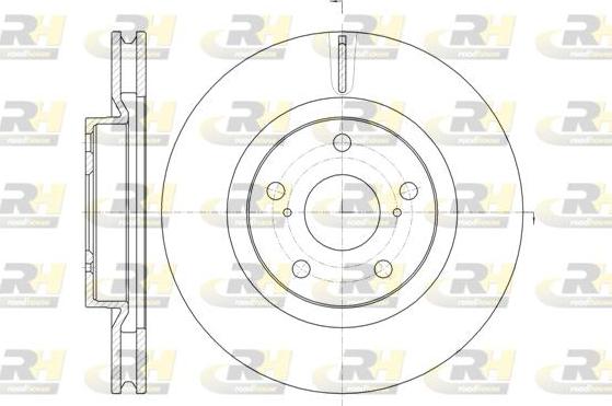 Roadhouse 61259.10 - Спирачен диск vvparts.bg