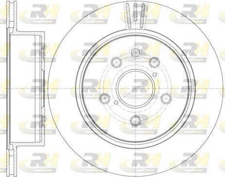 Roadhouse 61255.10 - Спирачен диск vvparts.bg