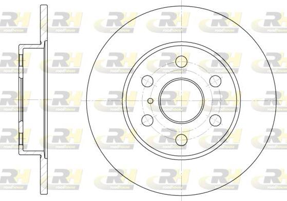 Roadhouse 61258.00 - Спирачен диск vvparts.bg