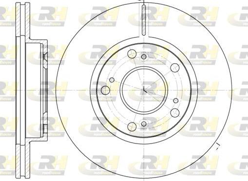 Roadhouse 61263.10 - Спирачен диск vvparts.bg