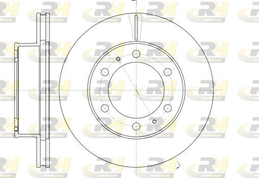 Roadhouse 61205.10 - Спирачен диск vvparts.bg