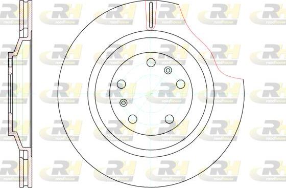 Roadhouse 61206.10 - Спирачен диск vvparts.bg