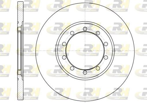 Roadhouse 61201.00 - Спирачен диск vvparts.bg