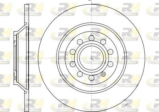 Roadhouse 61207.00 - Спирачен диск vvparts.bg