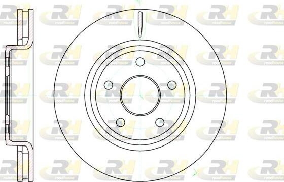 Roadhouse 61210.10 - Спирачен диск vvparts.bg