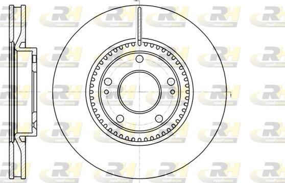 Roadhouse 61217.10 - Спирачен диск vvparts.bg