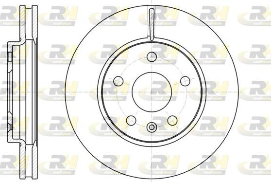 Roadhouse 61285.10 - Спирачен диск vvparts.bg