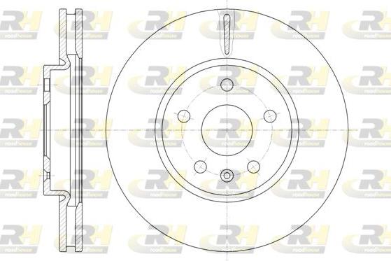 Roadhouse 61286.10 - Спирачен диск vvparts.bg