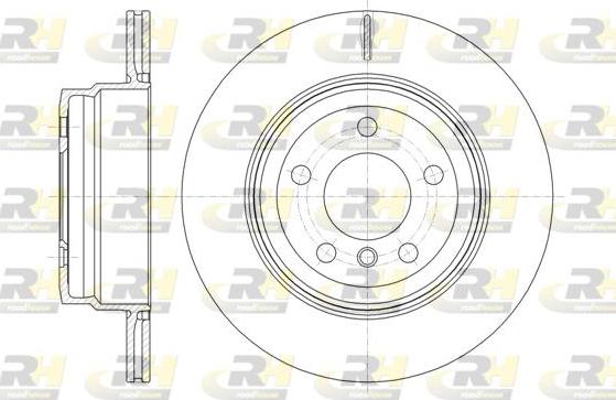 Roadhouse 61287.10 - Спирачен диск vvparts.bg