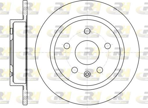 Roadhouse 61279.00 - Спирачен диск vvparts.bg