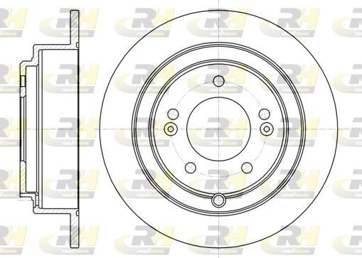 Roadhouse 61276.00 - Спирачен диск vvparts.bg