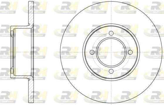 Roadhouse 6127.00 - Спирачен диск vvparts.bg