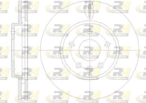 Roadhouse 61793.10 - Спирачен диск vvparts.bg