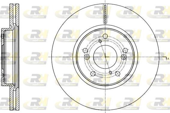 Roadhouse 61754.10 - Спирачен диск vvparts.bg