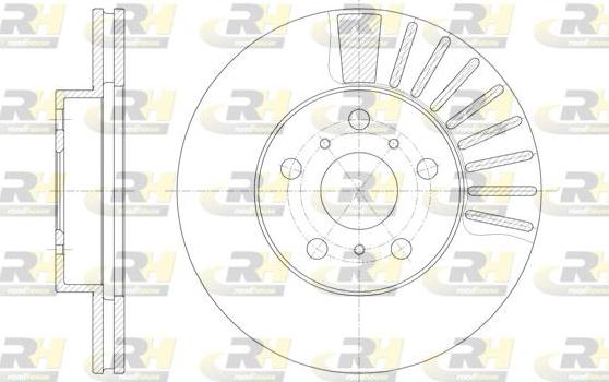 Roadhouse 6170.10 - Спирачен диск vvparts.bg